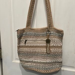 The Sak crochet purse